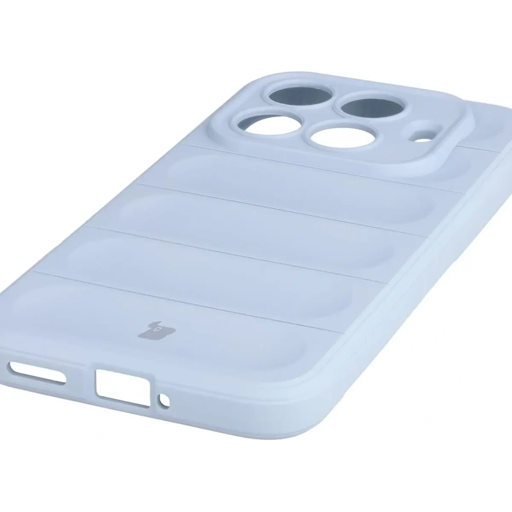 Pancerne etui Bizon Case Tur do Xiaomi 15T Pro jasnoniebieskie