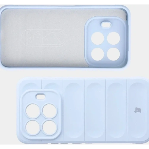 Pancerne etui Bizon Case Tur do Xiaomi 15T Pro jasnoniebieskie