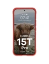 Pancerne etui Bizon Case Tur do Xiaomi 15T Pro czerwone