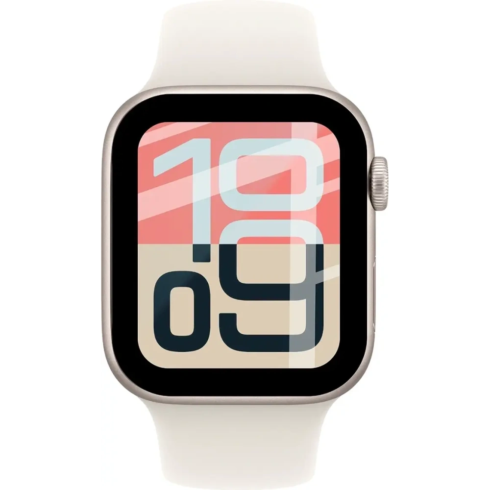 Szkło hybrydowe Bizon Glass Watch Edge Hybrid dla Apple Watch SE 3 / SE 2 / SE / 6 / 5 / 4 (40 mm) czarne