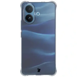 Elastyczne etui + 2x folia na ekran Bizon Case Clear Pack do Vivo V60 Lite 5G