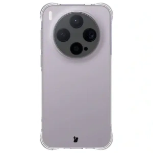 Elastyczne etui + 2x folia na ekran Bizon Case Clear Pack do Vivo X300