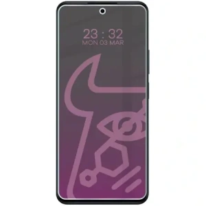 Prywatyzujące szkło hybrydowe Bizon Glass Mule Shadow do Realme P3 Lite matowe