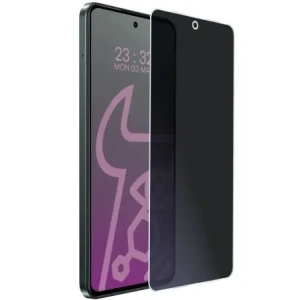 Prywatyzujące szkło hybrydowe Bizon Glass Mule Shadow do Realme P3 Lite matowe