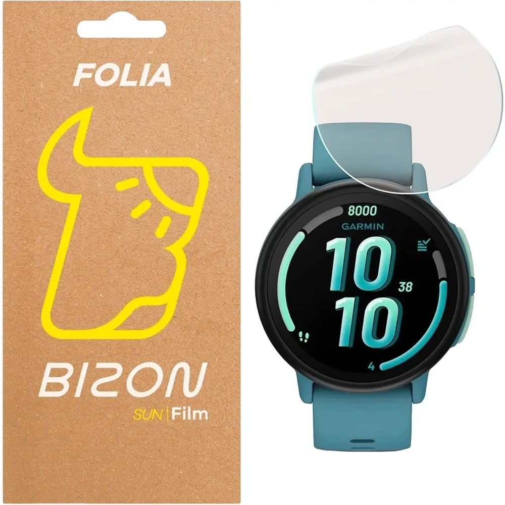 Folia matowa Bizon Glass Watch Film Sun do Garmin Bounce 2