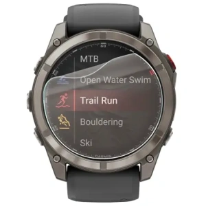 Folia matowa Bizon Glass Watch Film Sun do Garmin Fenix 8 Pro AMOLED 47 mm