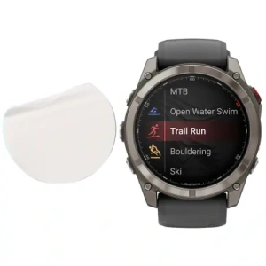 Folia matowa Bizon Glass Watch Film Sun do Garmin Fenix 8 Pro AMOLED 47 mm
