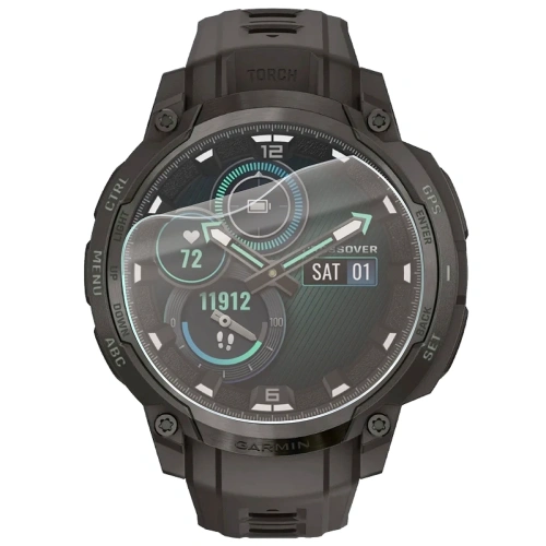 Folia matowa Bizon Glass Watch Film Sun do Garmin Instinct Crossover AMOLED