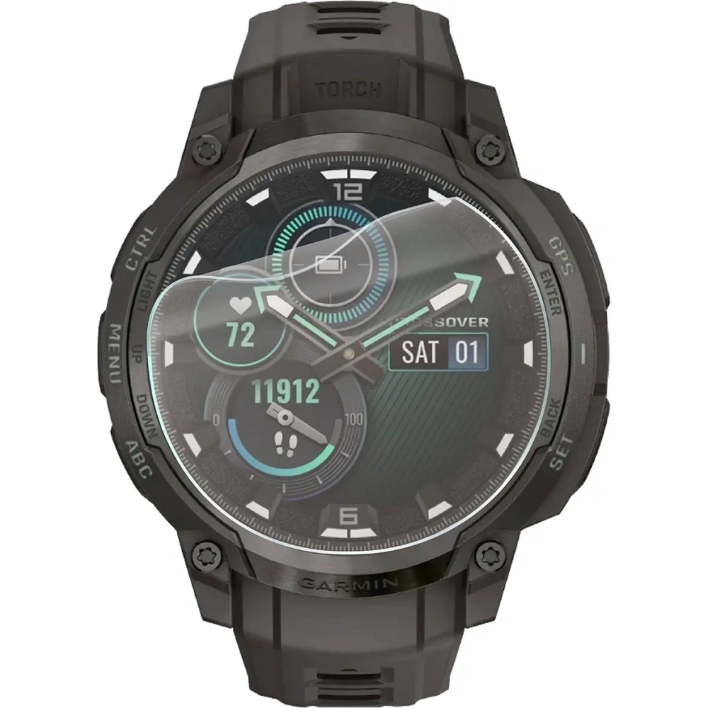 Folia matowa Bizon Glass Watch Film Sun do Garmin Instinct Crossover AMOLED