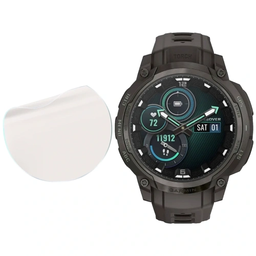 Folia matowa Bizon Glass Watch Film Sun do Garmin Instinct Crossover AMOLED