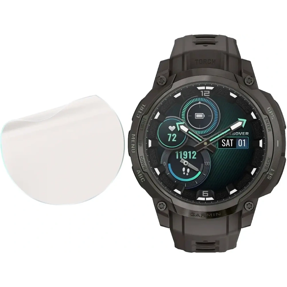 Folia matowa Bizon Glass Watch Film Sun do Garmin Instinct Crossover AMOLED