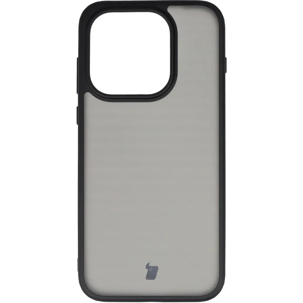 Etui Bizon Case Angelo do OnePlus 15 przydymione z czarną ramką