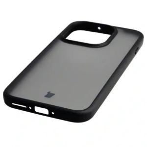Etui Bizon Case Angelo do OnePlus 15 przydymione z czarną ramką
