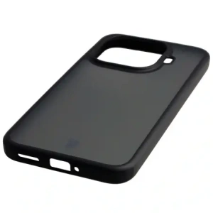 Etui Bizon Case Angelo do Xiaomi 15T Pro przydymione z czarną ramką