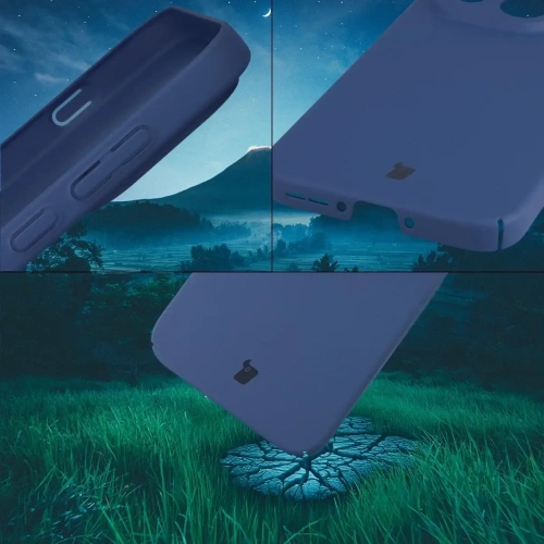 Etui Bizon Case Łupka do OnePlus 15 niebieskie