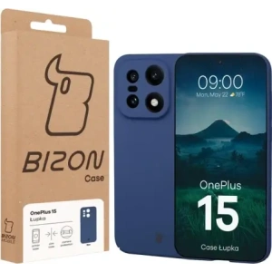 Etui Bizon Case Łupka do OnePlus 15 niebieskie