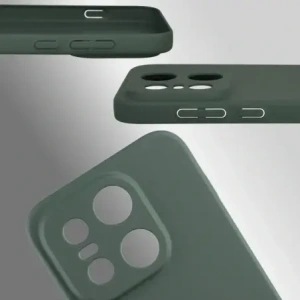 Etui Bizon Case Łupka do OnePlus 15 zielone