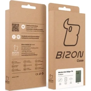 Elastyczne etui Bizon Case Salpa do Motorola Edge 70 przezroczyste