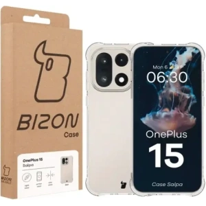 Elastyczne etui Bizon Case Salpa do OnePlus 15 przezroczyste