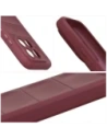 Pancerne etui Bizon Case Tur do Xiaomi 15T Pro burgundowe