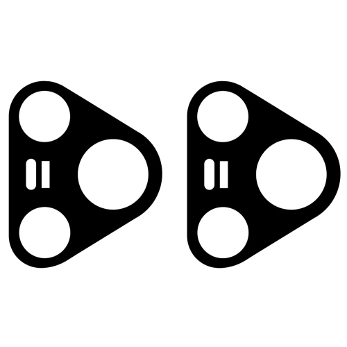 Szkło na aparat Bizon Glass Lens do Huawei Pura 80 Pro / Pro Plus [2 PACK]