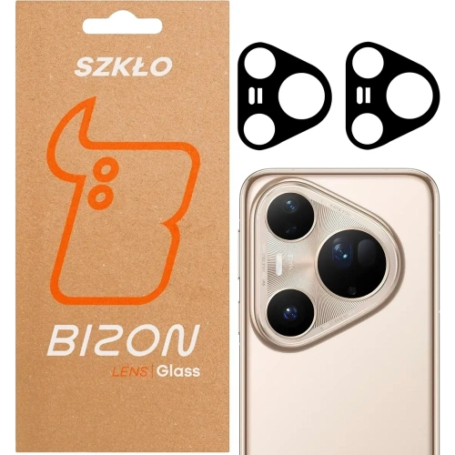 Szkło na aparat Bizon Glass Lens do Huawei Pura 80 Ultra [2 PACK]
