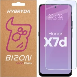Elastyczne szkło hybrydowe Bizon Glass Mule do Honor X7d