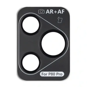 Szkło na aparat z aplikatorem Bizon Glass Snap Lens do Huawei Pura 80 Pro / Pro Plus czarna ramka