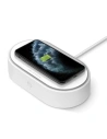 UNIQ LYFRO All-in-One UVC Sanitizer with Fast Wireless Charging 10W white