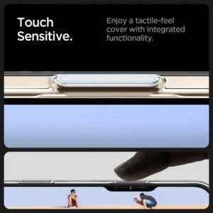 Etui Spigen Thin Fit Mag MagSafe do Apple iPhone 16 Pro Clear/white