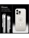 Etui Spigen Thin Fit Mag MagSafe do Apple iPhone 16 Pro Clear/white