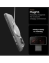 Etui Spigen Thin Fit Mag MagSafe do Apple iPhone 16 Pro Clear/white