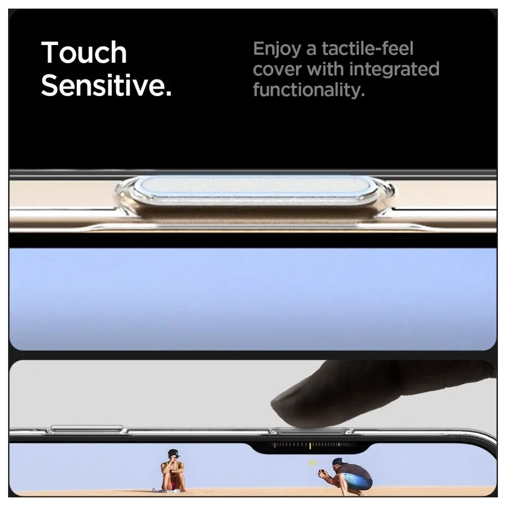 Etui Spigen Thin Fit Mag MagSafe do Apple iPhone 16 Pro Max Clear/white