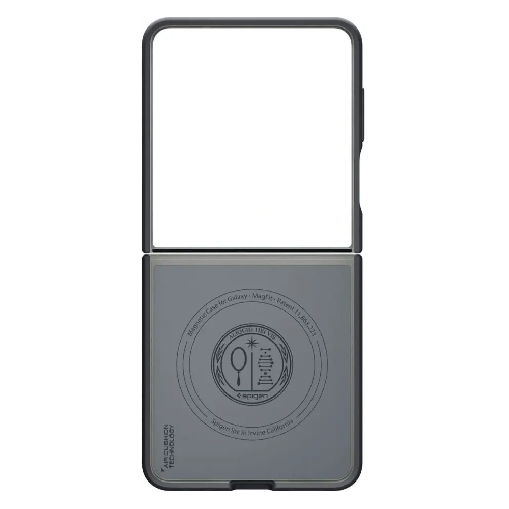 Etui Spigen Nano Pop Mag MagSafe do Samsung Galaxy Z Flip 7 Black Sesame