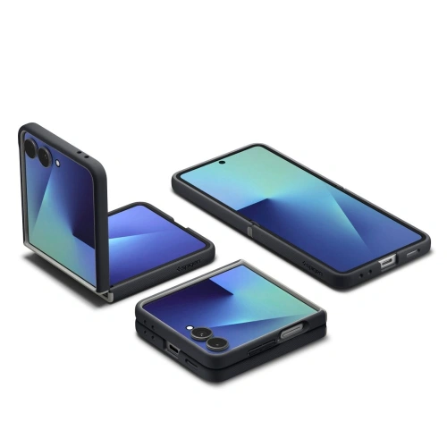 Etui Spigen Nano Pop Mag MagSafe do Samsung Galaxy Z Flip 7 Black Sesame