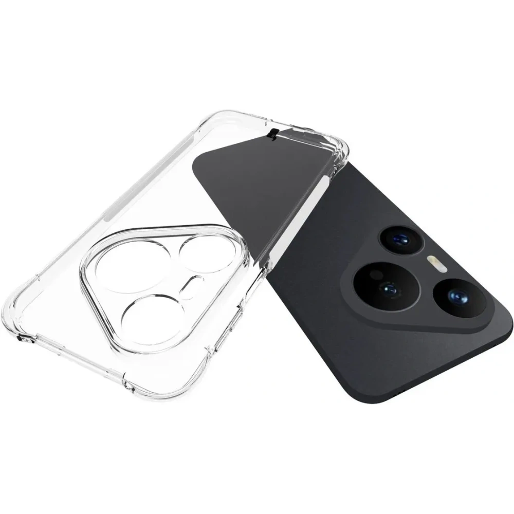 Elastyczne etui + 2x folia na ekran Bizon Case Clear Pack do Huawei Pura 80 Pro / Pro+ Plus