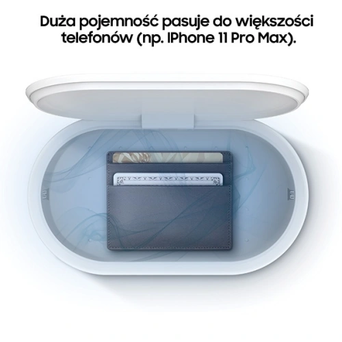 Kup LYFRO Air Capsule UV-C sterilizátor s indukčním nabíjením 10W bílý/bílá - UNIQ230WHT - {ean13} - Sklep Home Screen