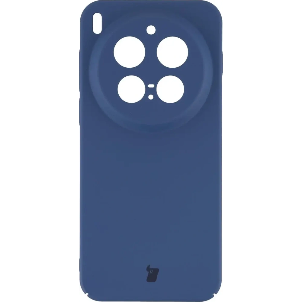 Etui Bizon Case Łupka do Vivo X300 Pro niebieskie