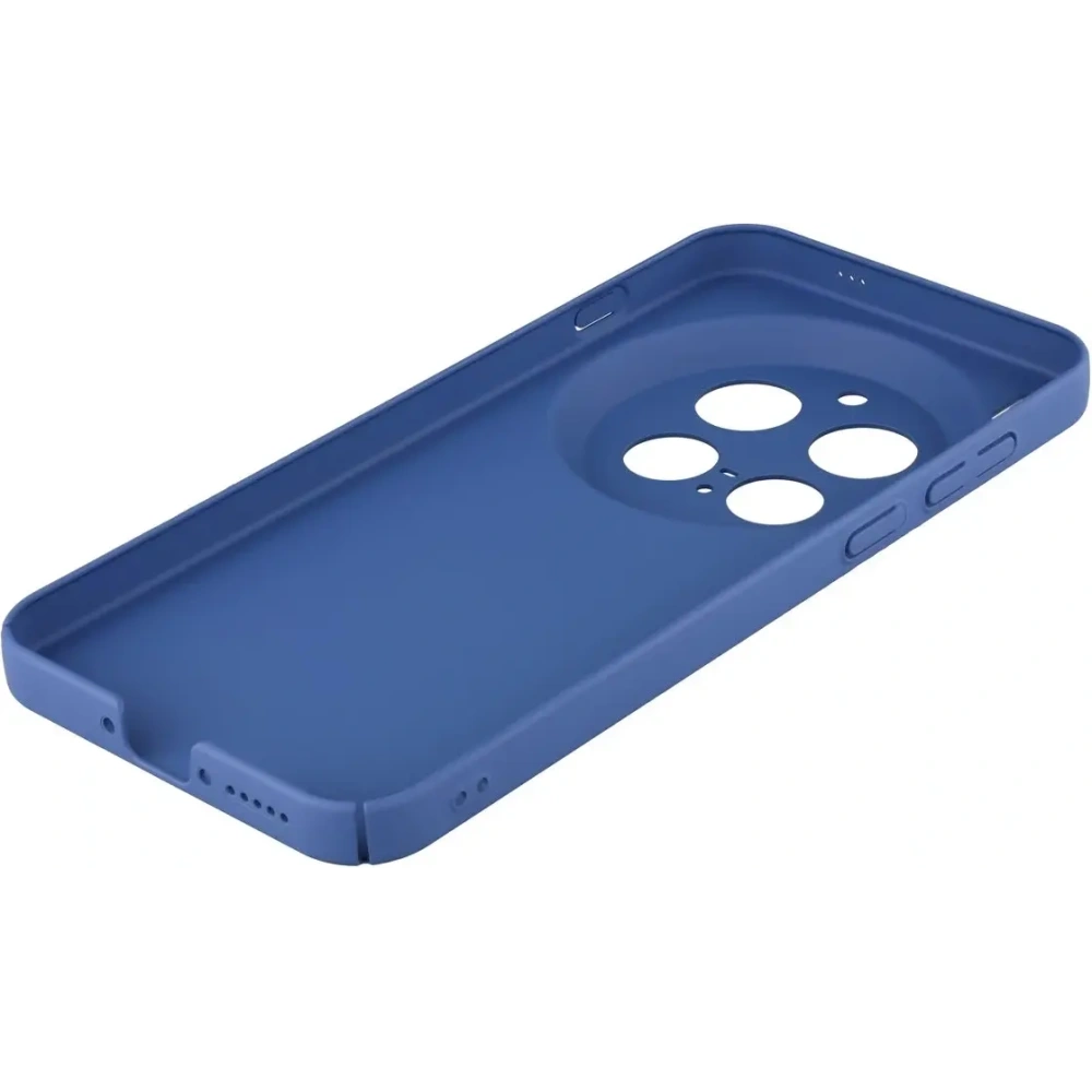 Etui Bizon Case Łupka do Vivo X300 Pro niebieskie