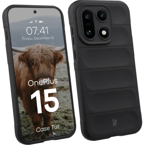 Pancerne etui Bizon Case Tur do OnePlus 15 czarne