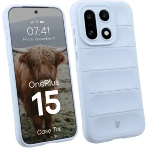 Pancerne etui Bizon Case Tur do OnePlus 15 jasnoniebieskie
