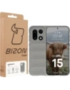Pancerne etui Bizon Case Tur do OnePlus 15 jasnoszare