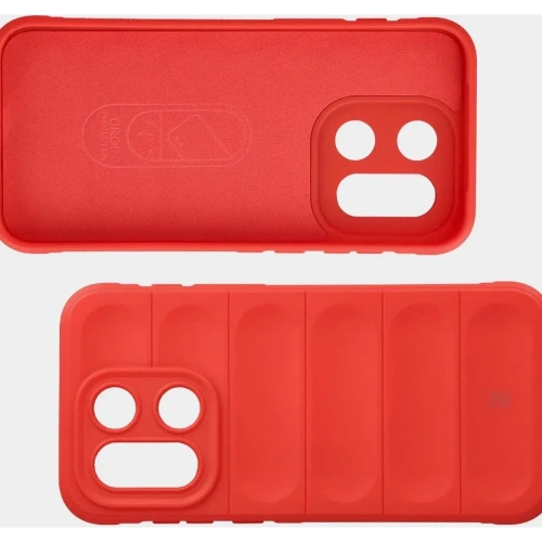 Pancerne etui Bizon Case Tur do OnePlus 15 czerwone