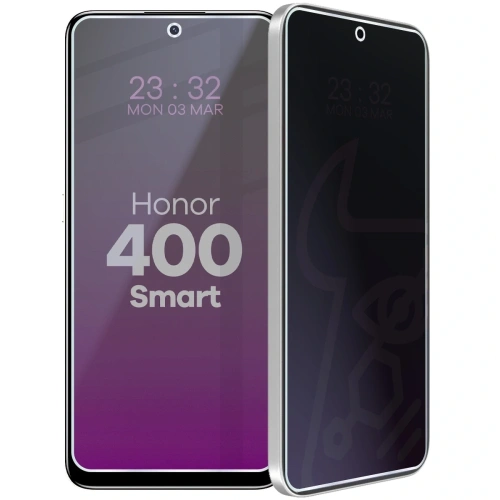 Prywatyzujące szkło hybrydowe Bizon Glass Mule Shadow do Honor 400 Smart matowe