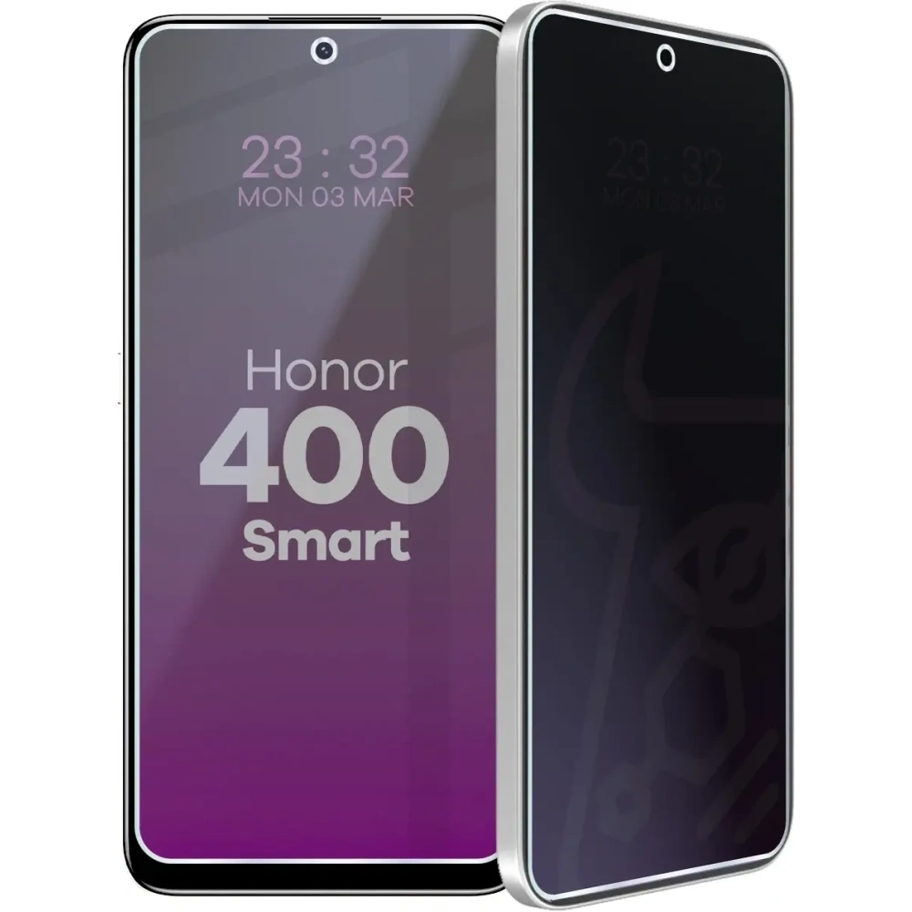 Prywatyzujące szkło hybrydowe Bizon Glass Mule Shadow do Honor 400 Smart matowe