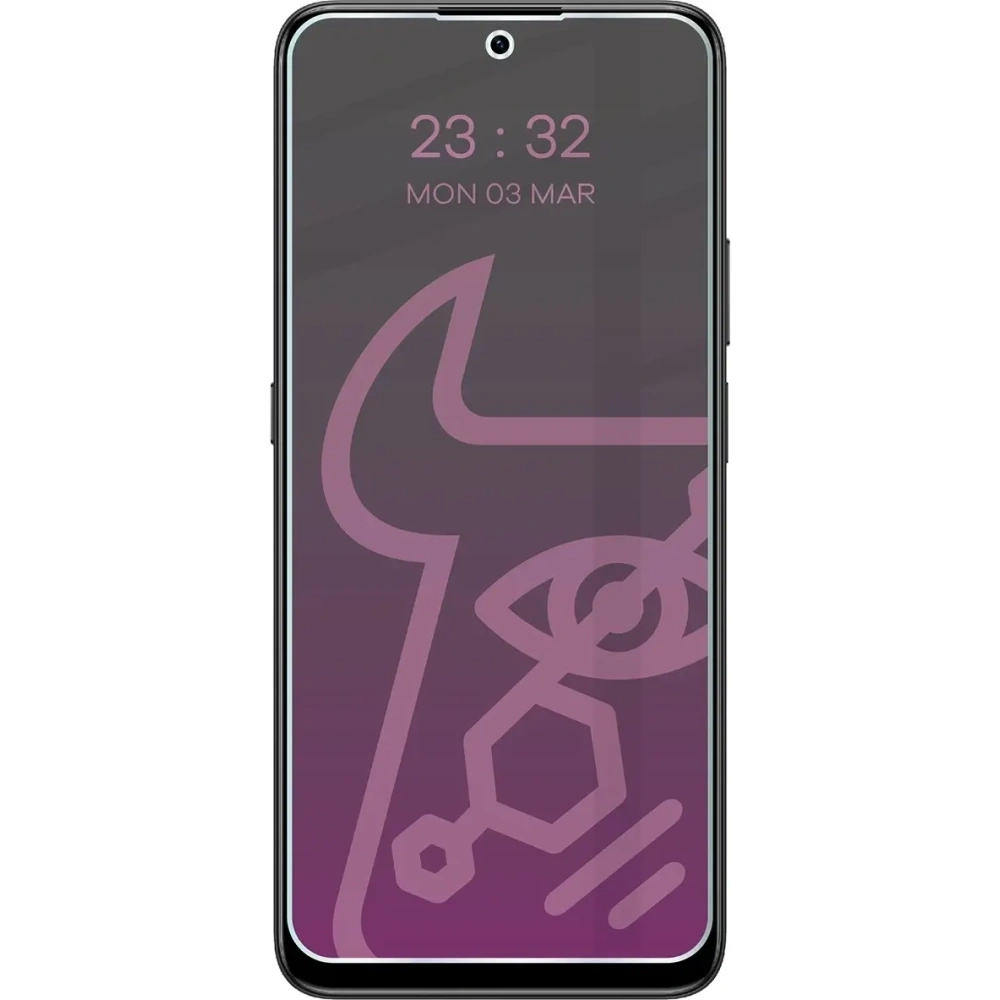 Prywatyzujące szkło hybrydowe Bizon Glass Mule Shadow do Honor X7d matowe