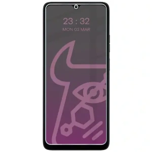 Prywatyzujące szkło hybrydowe Bizon Glass Mule Shadow do Motorola Moto G06 4G / G06 Power 4G matowe