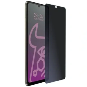 Prywatyzujące szkło hybrydowe Bizon Glass Mule Shadow do Motorola Moto G06 4G / G06 Power 4G matowe