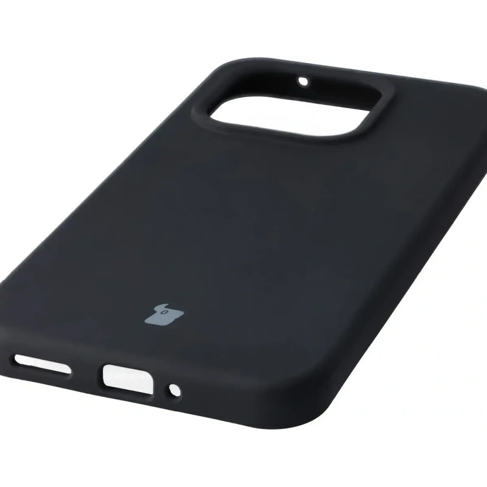 Silikonowe etui Bizon Soft Case do Xiaomi 15T czarne