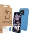 Silikonowe etui Bizon Soft Case do Xiaomi 15T niebieskie